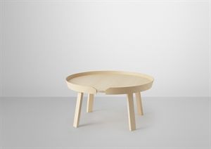 Image of Muuto - Around sofabord (large) - ask natur