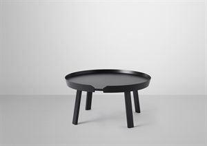 Image of Muuto - Around sofabord (large) - sort
