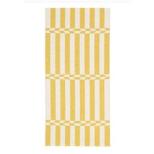 Image of Horredsmatten - Tæppe - Arrow - Gul - 70x150 cm