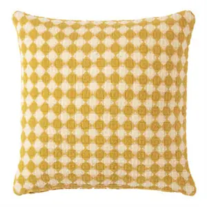 Burel Factory - Azulejo Pudebetræk - Gul/Mustard Yellow and Pearl