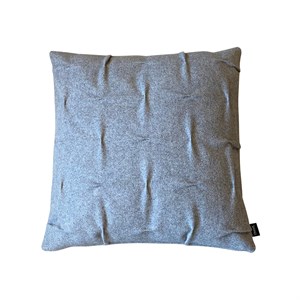 Burel Factory - Cross Draped Pude, Lysegrå