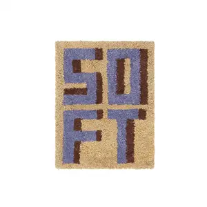 Bongusta - 4 letter rug - SOFT - Tæppe - 60 x 40 cm