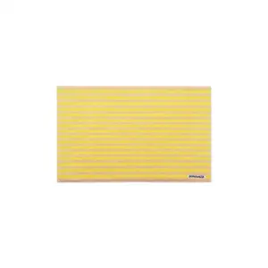 Bongusta - Naram - Bademåtte - Pristine & neon yellow - 50 x 80 cm