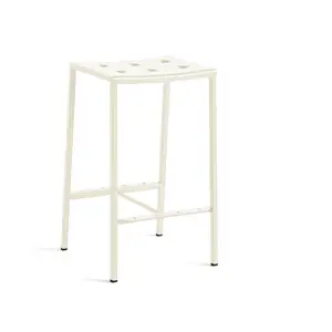 HAY Balcony  Stool - Udendørs høj Barstol 65 cm - Lys Beige