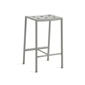 HAY Balcony  Stool - Udendørs høj Barstol 65 cm - Lys grøn