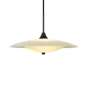 Halo Design - Pendel - Baroni - Ø46 cm - Opal/Sort