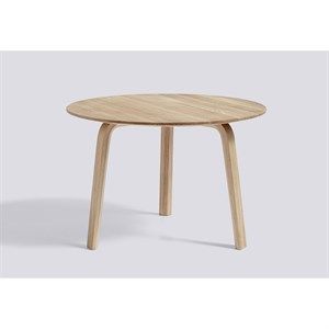 Image of HAY - Bella Sofabord - Matlakeret Eg - Ø: 60 x H: 39 cm