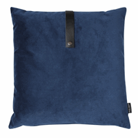 Louise Smærup - Pude - Blå Velour - (50x50 cm)