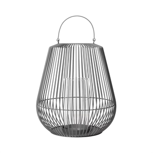 Blomus - Lantern  - Steel Gray - NIDEA - str. medium