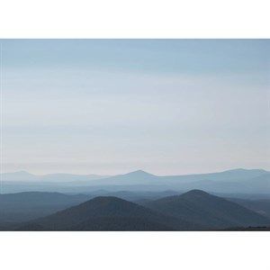 Image of VISSEVASSE plakat - Blue Hour - 50x70 cm