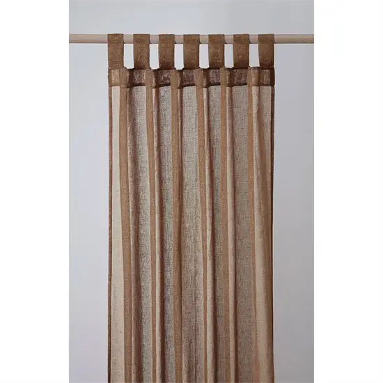 Compliments - Gardin - Boho Curtain 140x260 cm w/loops - Brun