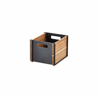 Cane Line - Box Opbevaringskasse - Teak m/lava grå