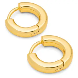 LULU Copenhagen - Øreringe - Buckle Hoops - Large - 1 sæt