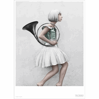 ViSSEVASSE - Plakat Bulletproof #34 - (50x70 cm)