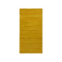 Rug Solid - Bomuldstæppe, amber - 140x200 cm.