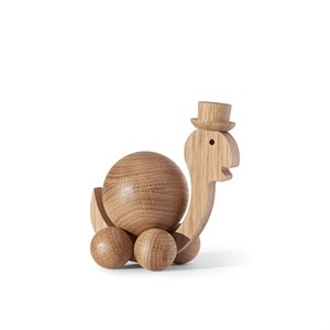 ChiCura - Wooden Figure, Medium Spinning Turtle