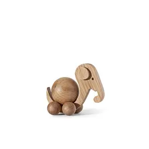 ChiCura - Wooden Figure, Small Spinning Elephant