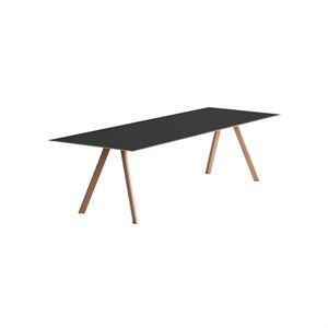 Image of Hay bord - CPH30 Copenhague table 200 x 90 cm - linoleum black