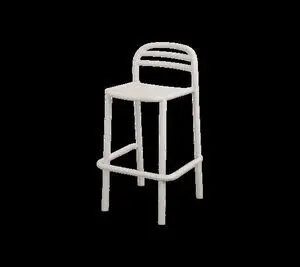 Cane-Line - Bliss barstol, stabelbar  Sand, aluminium