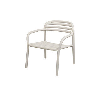 Cane-Line - Bliss loungestol, stabelbar  Sand, aluminium