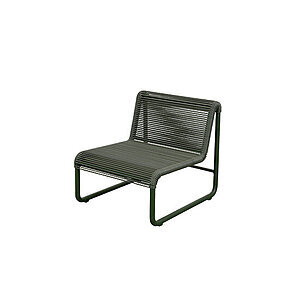 Cane-Line - Al Dente loungestol m/dark green Cane-line Weave Dark green, aluminium