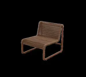 Cane-Line - Al Dente loungestol m/desert red Cane-line Weave Desert red, aluminium