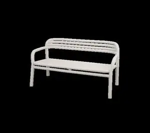 Cane-Line - Bliss sofa, stabelbar  Sand, aluminium