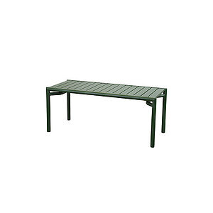 Cane-Line - Bliss sofabord/bænk  Dark green, aluminium