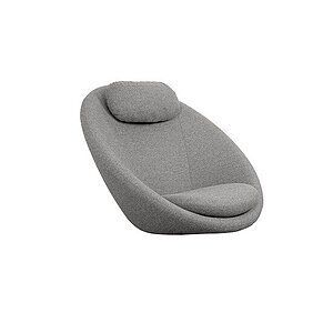 Cane-Line - Pace loungestol skal inkl. nakkehynde  Light grey, Cane-line Zen