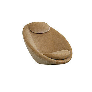 Cane-Line - Pace loungestol skal inkl. nakkehynde - Turmeric yellow, Cane-line Chenny