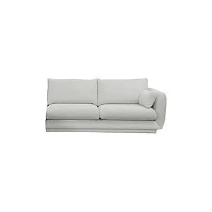 Cane-Line - Bloom 2-pers. sofa venstre modul m/plint Prisgruppe 3 Light grey, Ambience