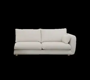 Cane-Line - Bloom 2-pers. sofa venstre modul m/teak ben Prisgruppe 4 Sand, Cane-line Flair/Kimi