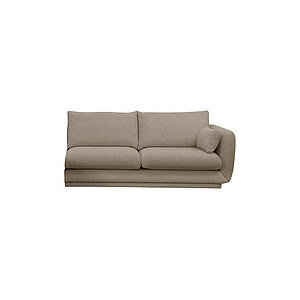 Cane-Line - Bloom 2-pers. sofa venstre modul m/plint Prisgruppe 2 Light brown, Lola