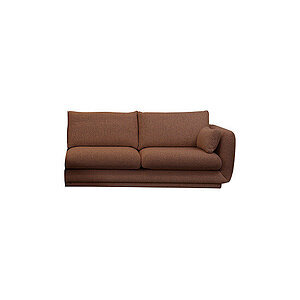 Cane-Line - Bloom 2-pers. sofa venstre modul m/plint Prisgruppe 4 Desert red, Emmi