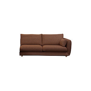 Cane-Line - Bloom 2-pers. sofa venstre modul m/teakben Prisgruppe 4 Desert red, Emmi