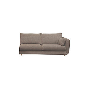 Cane-Line - Bloom 2-pers. sofa venstre modul m/teakben Prisgruppe 2 Brown, Prosecco