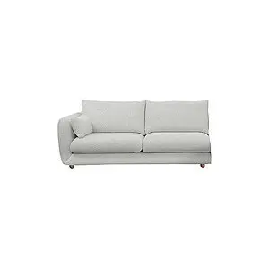 Cane-Line - Bloom 2-pers. sofa højre modul m/teakben Prisgruppe 3 Light grey, Ambience