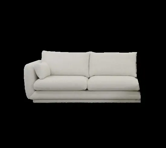 Cane-Line - Bloom 2-pers. sofa højre modul m/plint Prisgruppe 4 Sand, Cane-line Flair/Kimi