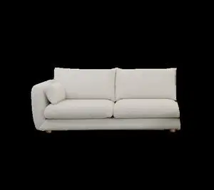 Cane-Line - Bloom 2-pers. sofa højre modul m/teak ben Prisgruppe 4 Sand, Cane-line Flair/Kimi