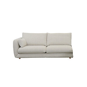 Cane-Line - Bloom 2-pers. sofa højre modul m/teak ben Prisgruppe 4 Sand, Cane-line Flair/Kimi