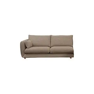 Cane-Line - Bloom 2-pers. sofa højre modul m/teakben Prisgruppe 4 Taupe, Flair/Kimi
