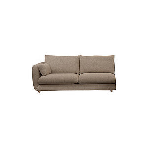 Cane-Line - Bloom 2-pers. sofa højre modul m/teakben Prisgruppe 4 Taupe, Flair/Kimi