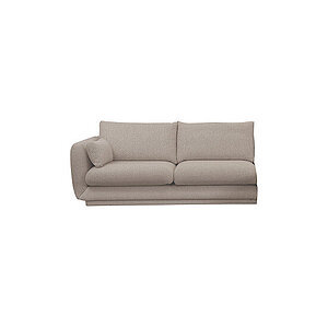 Cane-Line - Bloom 2-pers. sofa højre modul m/plint Prisgruppe 2 Light brown, Prosecco