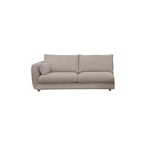 Cane-Line - Bloom 2-pers. sofa højre modul m/teakben Prisgruppe 2 Light brown, Prosecco
