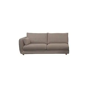 Cane-Line - Bloom 2-pers. sofa højre modul m/teakben Prisgruppe 2 Brown, Prosecco