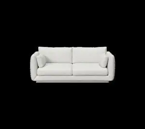 Cane-Line - Bloom 2-pers. sofa m/plint Prisgruppe 3 Light grey, Cane-line Ambience