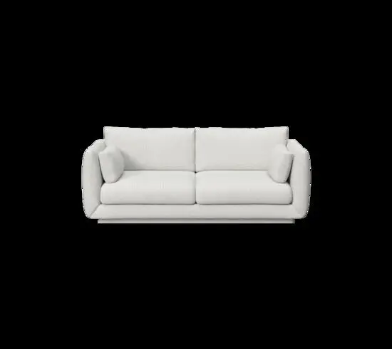 Cane-Line - Bloom 2-pers. sofa m/plint Prisgruppe 3 Light grey, Cane-line Ambience