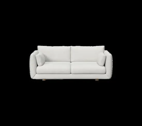 Cane-Line - Bloom 2-pers. sofa m/teak ben Prisgruppe 3 Light grey, Cane-line Ambience