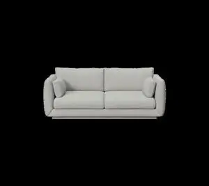 Cane-Line - Bloom 2-pers. sofa m/plint Prisgruppe 4 Light grey, Cane-line Essence