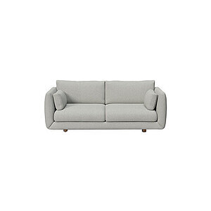 Cane-Line - Bloom 2-pers. sofa m/teak ben Prisgruppe 4 Light grey, Cane-line Essence